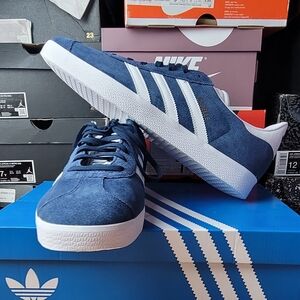 Adidas Gazelle Men's Blue Sneakers Size 13